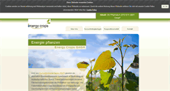 Desktop Screenshot of energy-crops.de